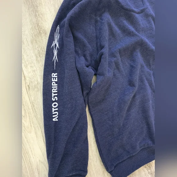 Woman's Size XL Von Dutch Navy Blue Sweatshirt Hoodie - Picture 6 of 6